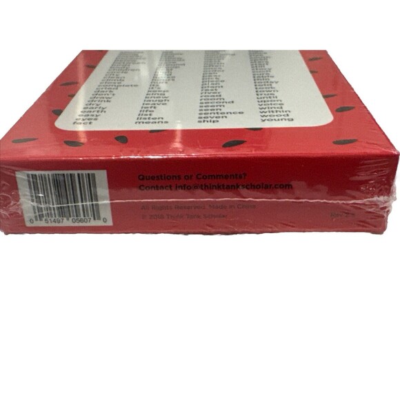 New Think Tank Scholar Flashcards 100+ Sight Words - Grade 2 Sealed - Picture 4 of 5